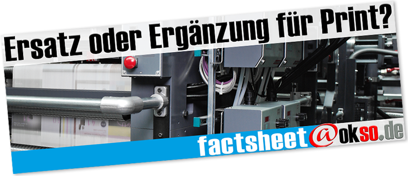 onlinemarketing ersetzt print